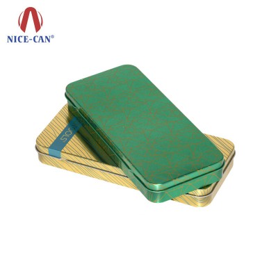 Custom Color Pencils Tin Factory with Metal Tin Hinged Lid