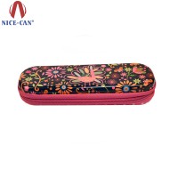 China Manufacturer OEM Colorful Tin Box Pencil Case With Zipper